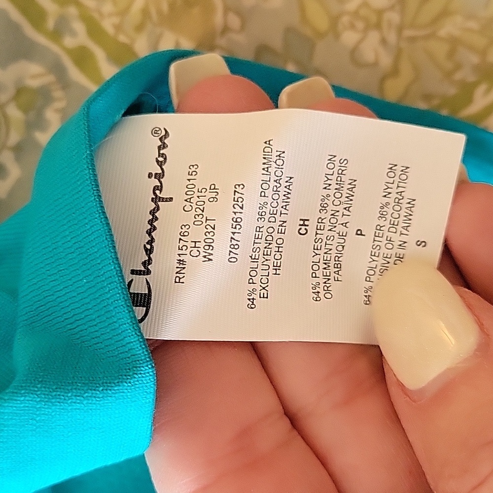 CHAMPION VAPOR TEAL RACERBACK TANK - Picture 7 of 9